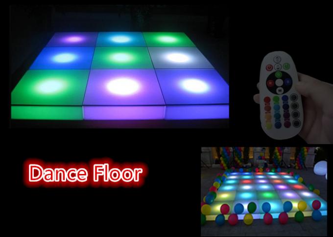 El Portable programable llevó enciende para arriba Dance Floor para la etapa del acontecimiento/DJ del partido