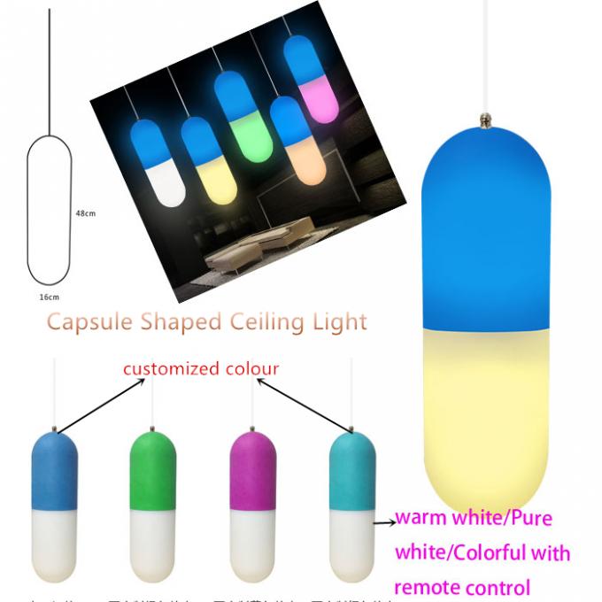 Polietileno formado cápsula de encargo de los muebles de la luz del LED para la decoración de la sobremesa