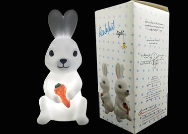 China Diseño lindo con pilas de la luz de la noche del conejo de conejito LED para el juego de los niños proveedor