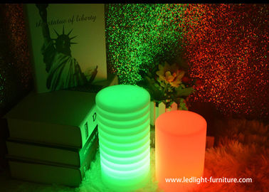 China Cilindro decorativo interior creativo clásico de las lámparas de mesa del LED formado con el cargador USB proveedor