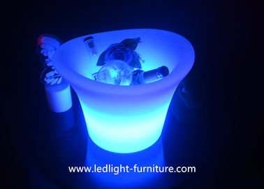 China El color cambiable ilumina el cubo de hielo del LED/llevado enciende para arriba el cubo para el refrigerador del partido proveedor