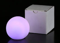 Pequeñas luces de la bola del color rojo LED con el logotipo modificado para requisitos particulares para la promoción del regalo