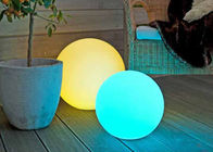 Luces de energía solar al aire libre de la bola del jardín LED con el cambio automático de los colores