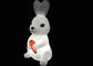 Diseño lindo con pilas de la luz de la noche del conejo de conejito LED para el juego de los niños proveedor