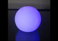 La pequeña luz de la noche de la bola LED del cm de diámetro 8 puede flotando en el agua para la decoración de la piscina proveedor