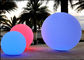prenda impermeable de las luces de la bola de los 80cm LED, luces flotantes de la bola de piscina del parque plástico del PE  proveedor