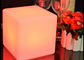 Pequeña lámpara de mesa llevada el 10cm de la luz de la noche del cubo para el restaurante/la decoración del festival proveedor