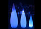 Diseño derecho del arte de las lámparas del piso ahorro de energía del hotel con forma del descenso del agua proveedor