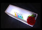 Colores iluminados del cubo de hielo del rectángulo LED dieciséis que cambian para la exhibición del vino proveedor
