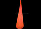 El cono del multicolor llevó la altura de la lámpara de pie el 160cm, lámparas de pie al aire libre inalámbricas  proveedor