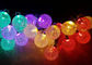 Luces de hadas solares de la secuencia de la bola de cristal LED de 19,7 pies para la decoración del día de fiesta proveedor