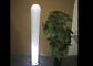 Lámpara de pie al aire libre formada palillo material del RGB del polietileno con la base derecha proveedor