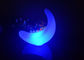 Material plástico de la mini de la sonrisa de la luna LED luz preciosa amarilla de la noche para el regalo de los niños proveedor