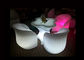 Tipo 4 tabla Eco determinado de los muebles del jardín que brilla intensamente de AND1 de la silla de la barra del LED amistoso proveedor