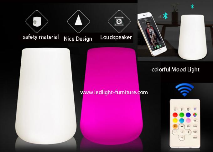 Color del Presidente de la caja de música LED Bluetooth que cambia para interior/al aire libre