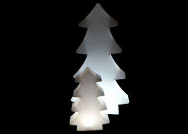 China Lámpara de pie formada árbol plástico del LED con pilas para la decoración al aire libre de la Navidad proveedor