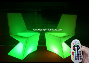 China Muebles de forma diamantada de la luz del salón LED, sillas llevadas y tablas para la barra proveedor