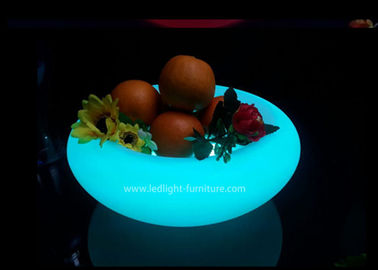China La fruta del RGB LED del plástico enciende para arriba las bandejas del cóctel para la decoración del acontecimiento del partido proveedor
