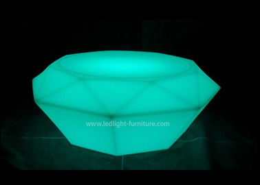 China La prueba elegante del tiempo de la tabla de cóctel del diseño LED del diamante con relaja la luz suave proveedor