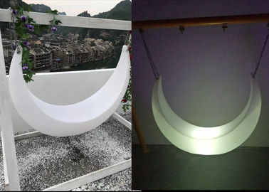 China Los muebles al aire libre de la luz del LED, humor formado llevaron la silla ligera del oscilación proveedor