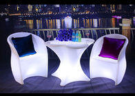 China Muebles al aire libre de la piscina del PE con colores modificados para requisitos particulares iluminación del LED compañía