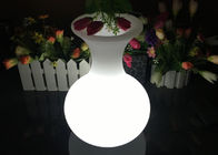 China Macetas recargables del florero LED de la iluminación para el servicio de tabla, cambio de 16 colores compañía