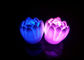 La luz activa de la noche del agua LED, 7 colores destella luz llevada de la noche de la flor para el cumpleaños proveedor