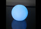 La pequeña luz de la noche de la bola LED del cm de diámetro 8 puede flotando en el agua para la decoración de la piscina proveedor