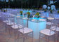 Prenda impermeable iluminada de los muebles de la luz del LED para casarse la decoración del banquete  proveedor