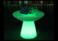 La tabla de cóctel formada seta del patio LED, prenda impermeable del anuncio publicitario enciende para arriba la mesa de centro  proveedor