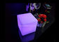 La luz inalámbrica del cubo del cuadrado LED, con pilas enciende para arriba colores multi de la tabla del cubo proveedor