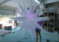 Las decoraciones inflables hermosas de la estrella de la luz/de la ejecución del LED se encienden para el techo proveedor