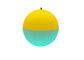 La suspensión llevó el color que cambiaba la luz ligera del colgante del globo de la bola los 30cm proveedor