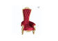 Sillas decorativas de alquiler del trono del alto de la parte posterior de los muebles de lujo de la boda/princesa real Chair proveedor