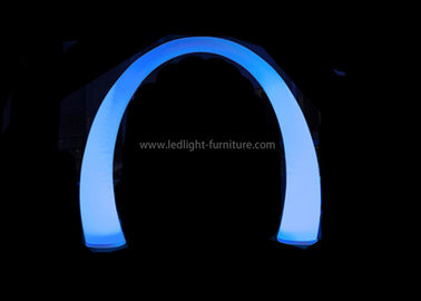 China La luz inflable del arco/del cono/del cuerno LED modificó la impresión del logotipo para requisitos particulares con teledirigido fábrica