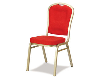 El banquete durable del metal del asiento del hotel del color rojo preside el tipo del mobiliario del hotel